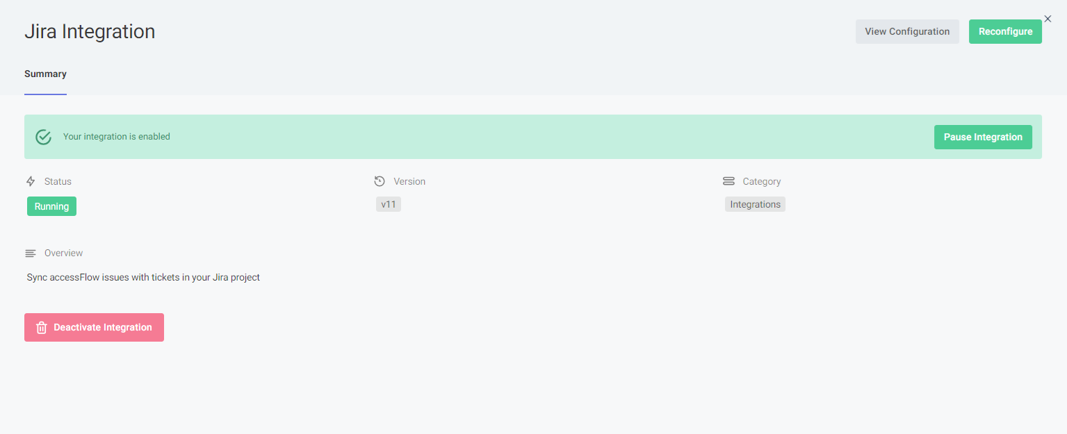 Screenshot of edit configuration