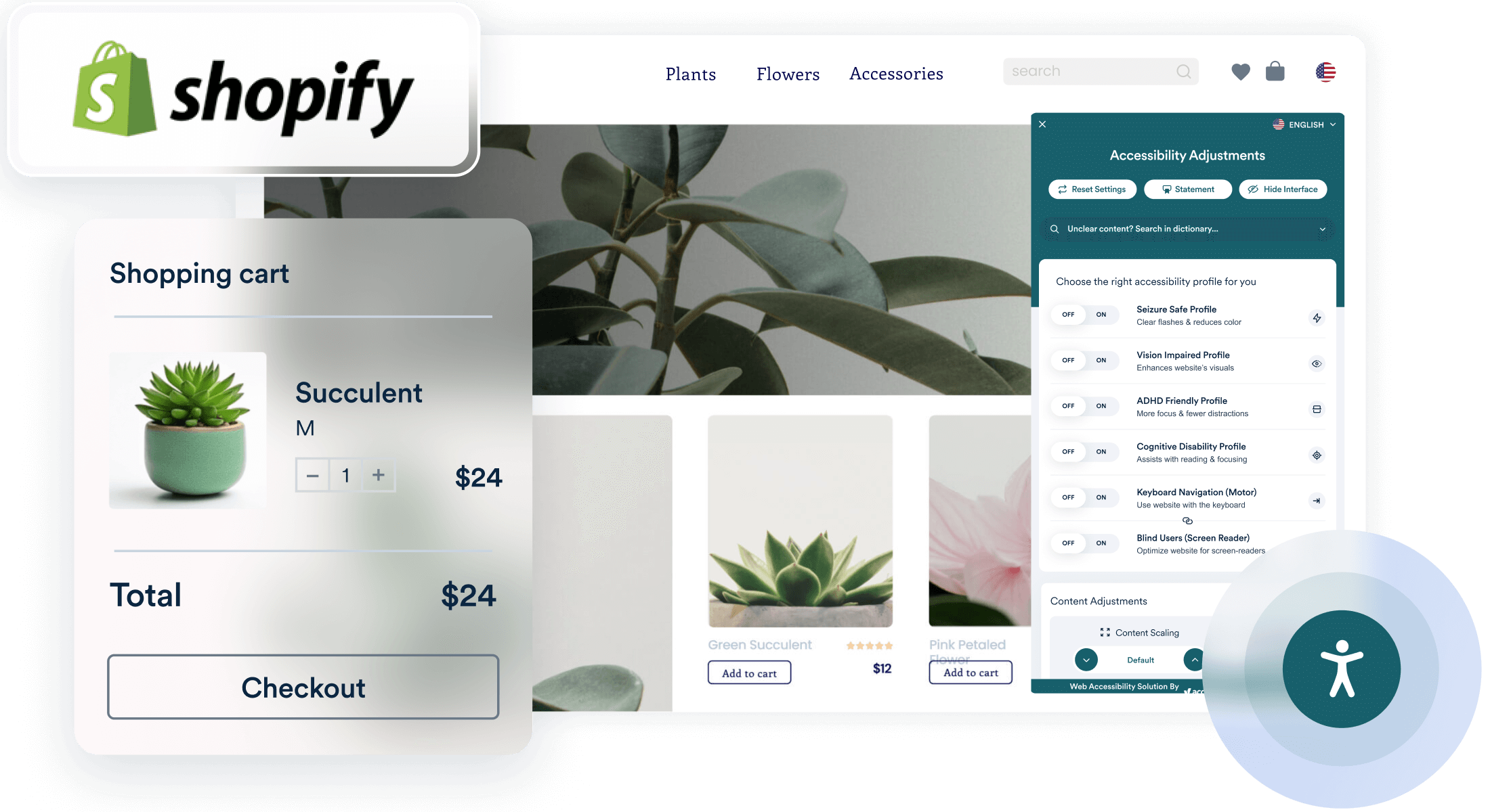 Make your {Shopify} store accessible, WCAG adherent, & ADA compliant 